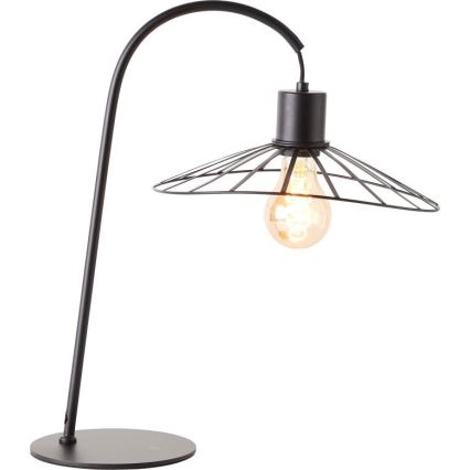 Brilliant - Bordlampe LEIKA 1xE27/52W/230V sort