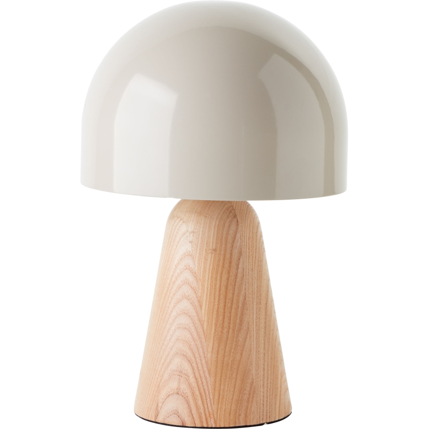 Brilliant - Bordlampe NALAM 1xE14/40W/230V beige/aske - FSC certificeret
