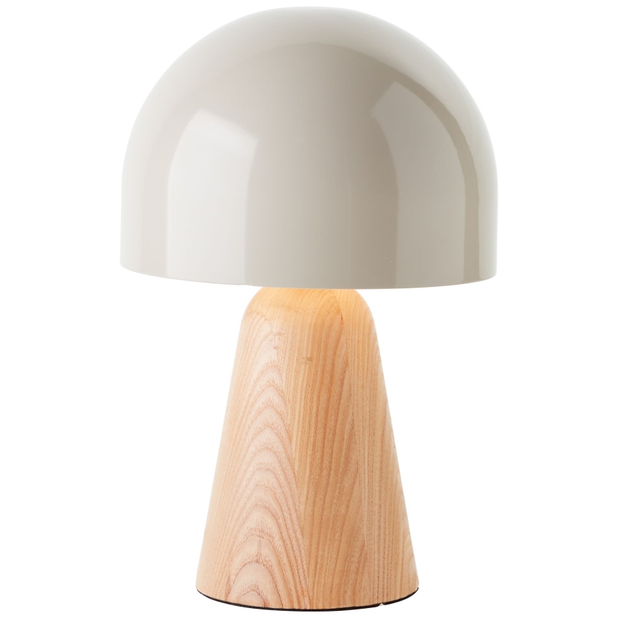 Brilliant - Bordlampe NALAM 1xE14/40W/230V beige/aske - FSC certificeret