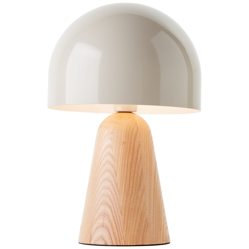Brilliant - Bordlampe NALAM 1xE14/40W/230V beige/aske - FSC certificeret