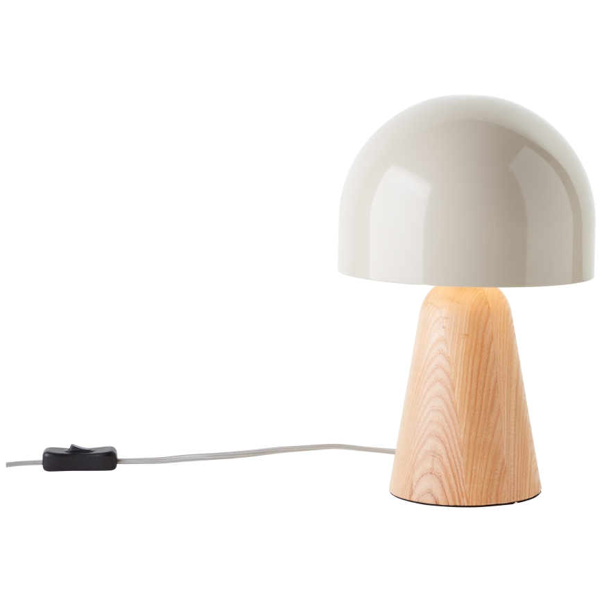 Brilliant - Bordlampe NALAM 1xE14/40W/230V beige/aske - FSC certificeret