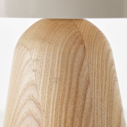 Brilliant - Bordlampe NALAM 1xE14/40W/230V beige/aske - FSC certificeret