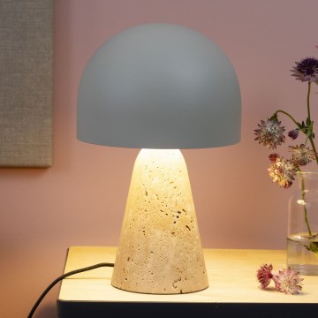 Brilliant - Bordlampe NALAM 1xE14/40W/230V beige