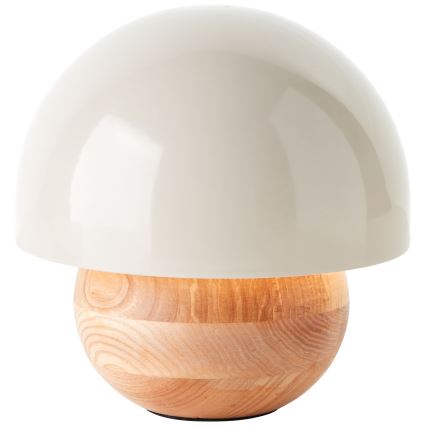 Brilliant - Bordlampe NALAM 1xE14/40W/230V grå/aske - FSC certificeret