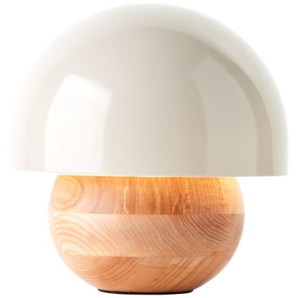 Brilliant - Bordlampe NALAM 1xE14/40W/230V grå/aske - FSC certificeret
