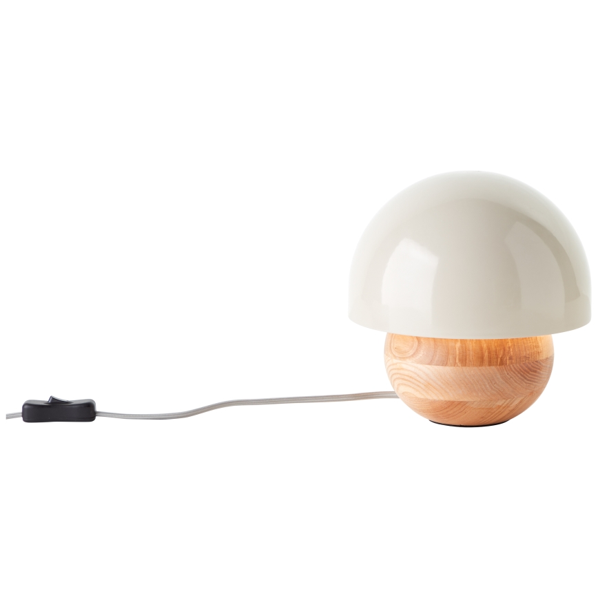 Brilliant - Bordlampe NALAM 1xE14/40W/230V grå/aske - FSC certificeret