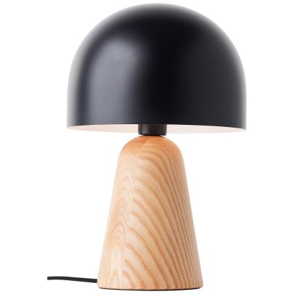 Brilliant - Bordlampe NALAM 1xE14/40W/230V sort/aske