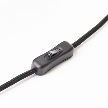 Brilliant - Bordlampe NALAM 1xE14/40W/230V sort/aske