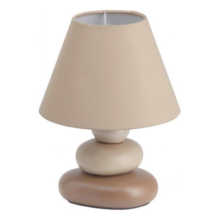 Brilliant - Bordlampe PAOLO 1xE14/40W/230V keramik/beige