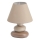 Brilliant - Bordlampe PAOLO 1xE14/40W/230V keramik/beige