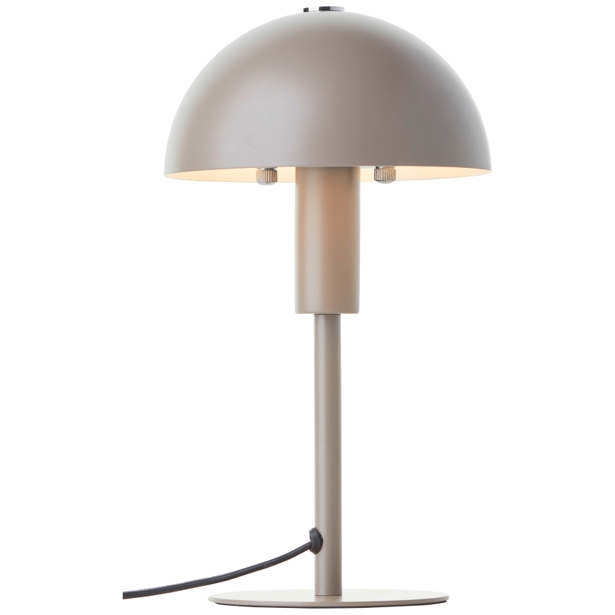Brilliant - Bordlampe PETITE 1xE14/28W/230V grå