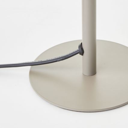 Brilliant - Bordlampe PETITE 1xE14/28W/230V grå