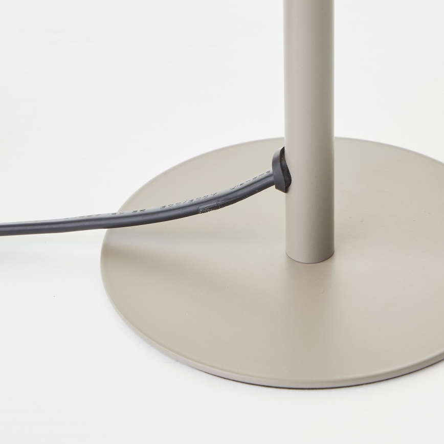Brilliant - Bordlampe PETITE 1xE14/28W/230V grå