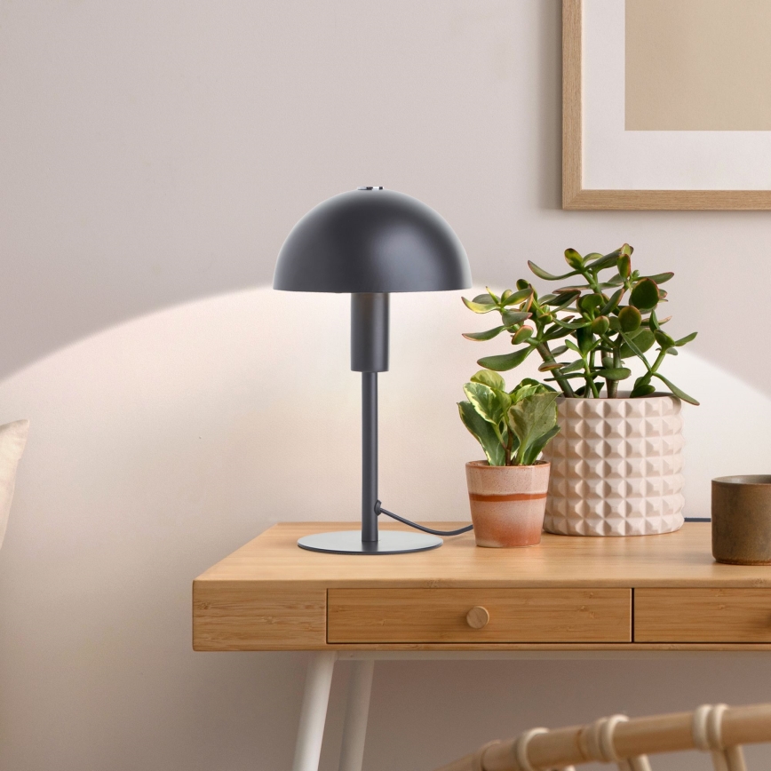 Brilliant - Bordlampe PETITE 1xE14/28W/230V sort