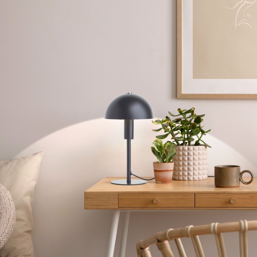 Brilliant - Bordlampe PETITE 1xE14/28W/230V sort
