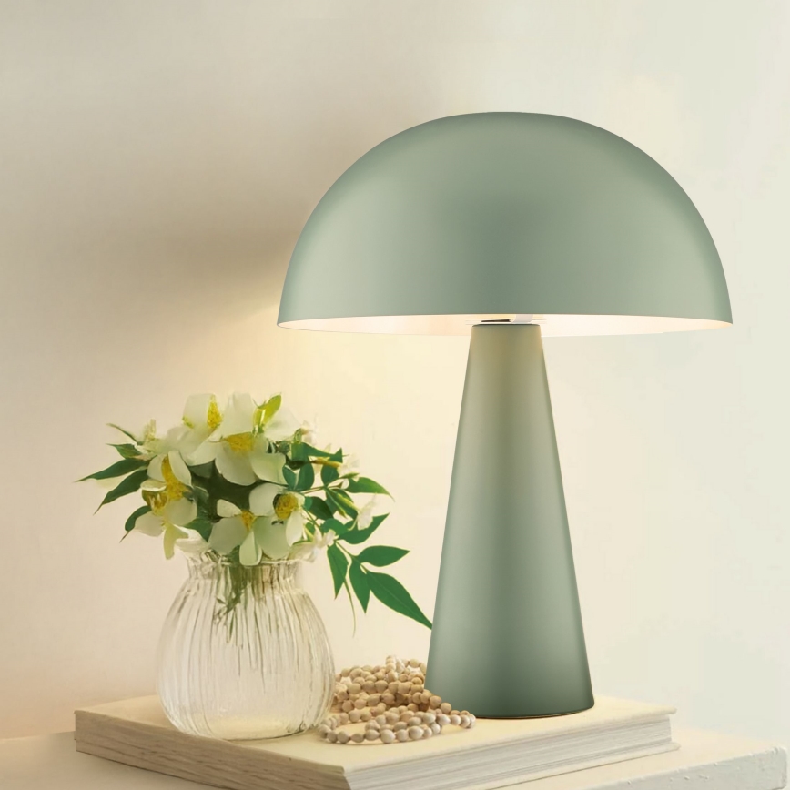 Brilliant - Bordlampe SIGRUN 1xE14/28W/230V grøn