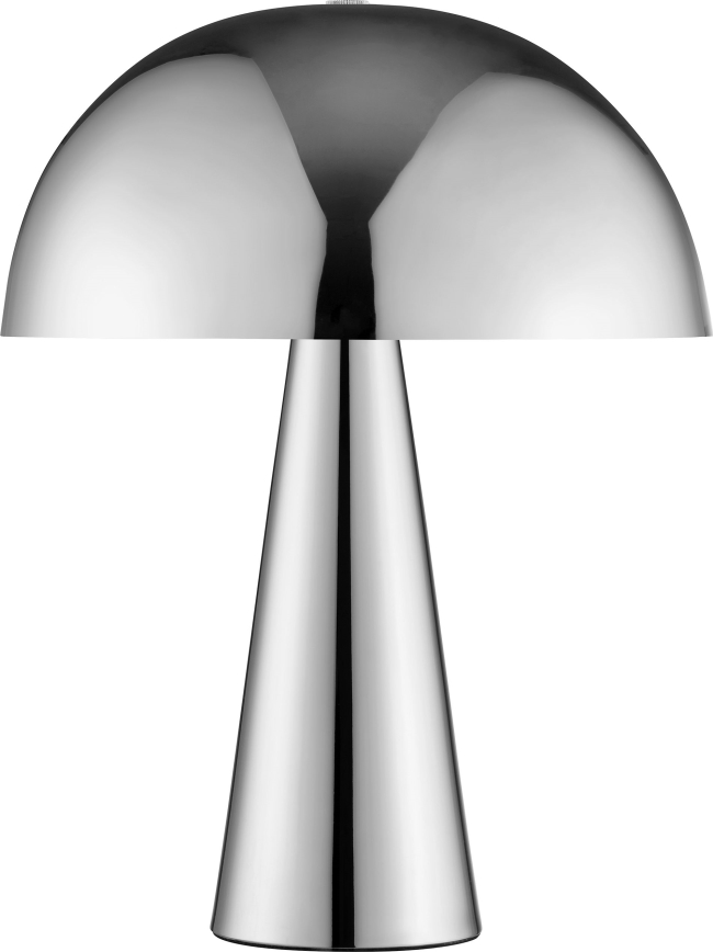 Brilliant - Bordlampe SIGRUN 1xE14/28W/230V skinnende krom