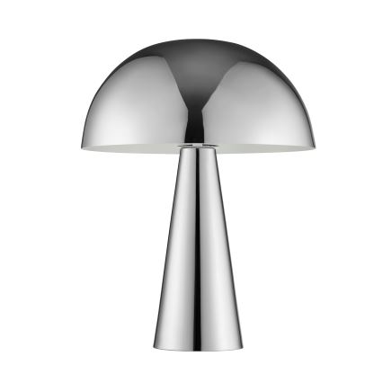 Brilliant - Bordlampe SIGRUN 1xE14/28W/230V skinnende krom