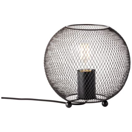 Brilliant - Bordlampe SOCO 1xE27/60W/230V sort
