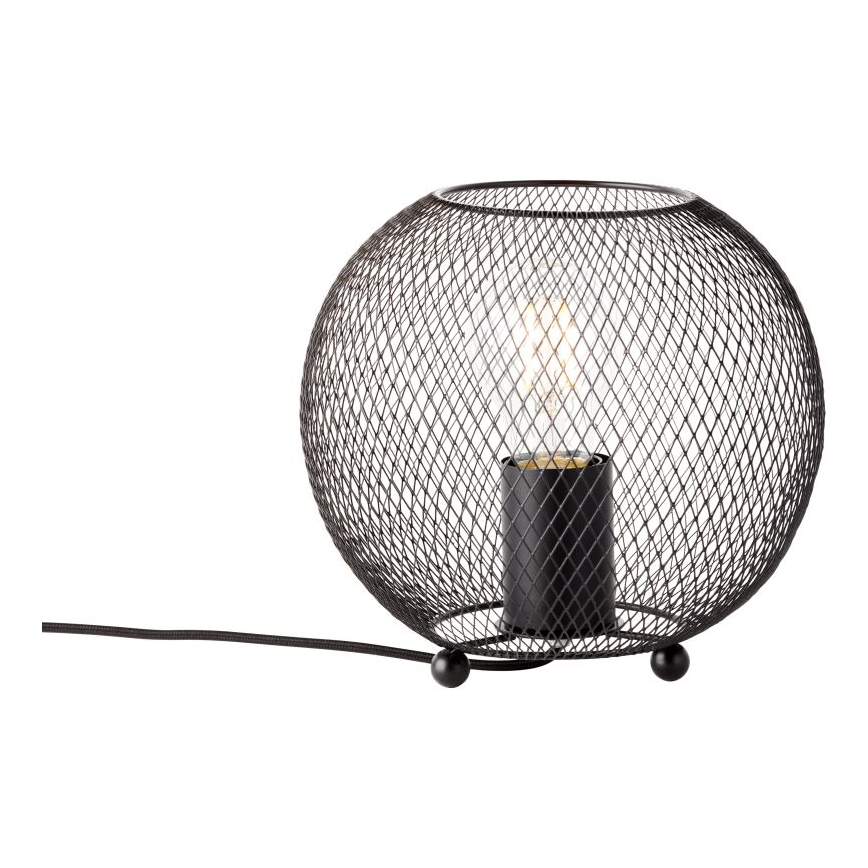 Brilliant - Bordlampe SOCO 1xE27/60W/230V sort