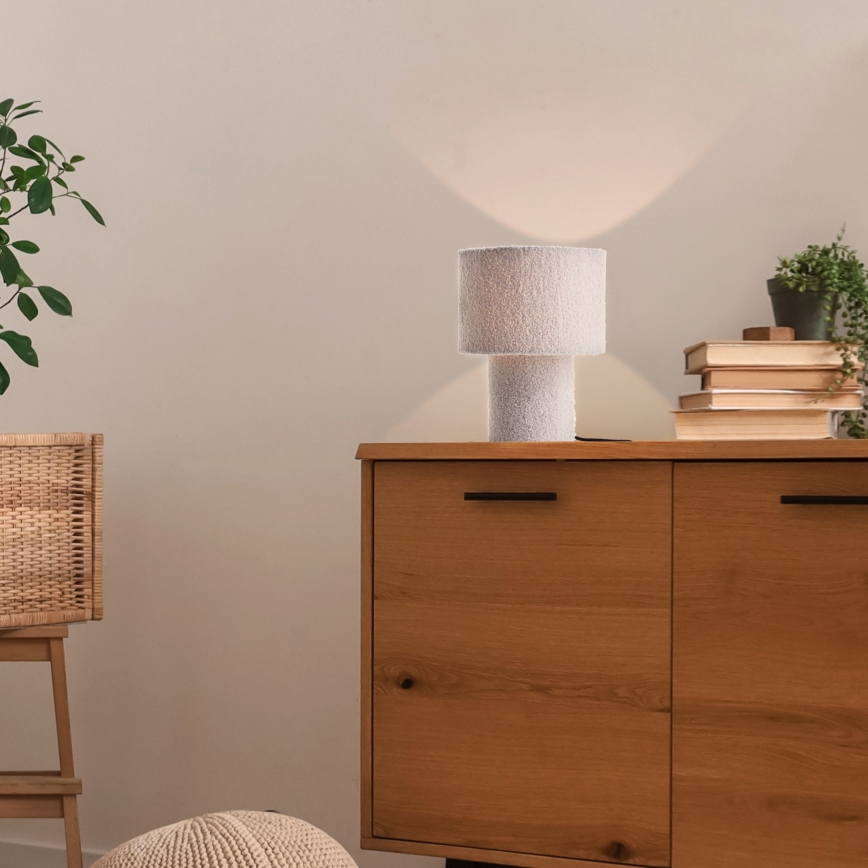 Brilliant - Bordlampe TEDDY 1xE27/20W/230V grå