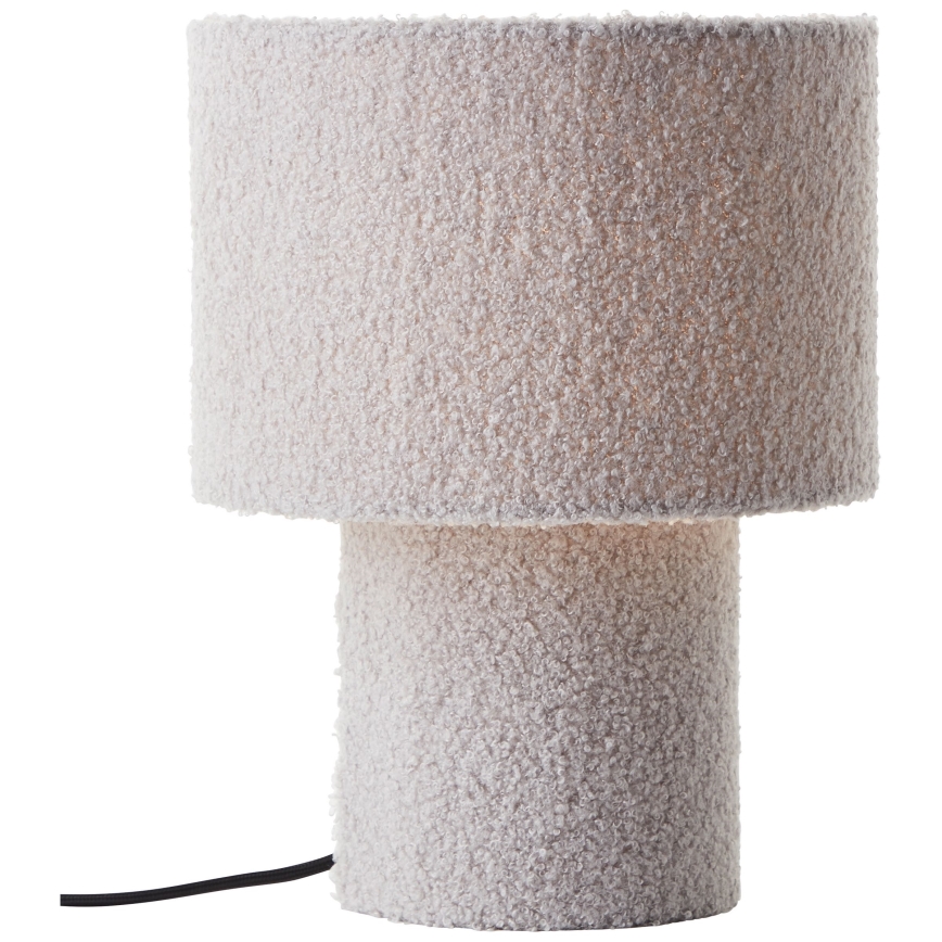 Brilliant - Bordlampe TEDDY 1xE27/20W/230V grå