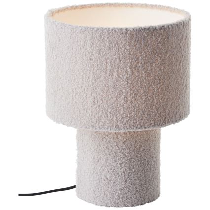 Brilliant - Bordlampe TEDDY 1xE27/20W/230V grå