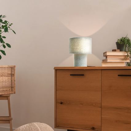 Brilliant - Bordlampe TEDDY 1xE27/20W/230V grøn