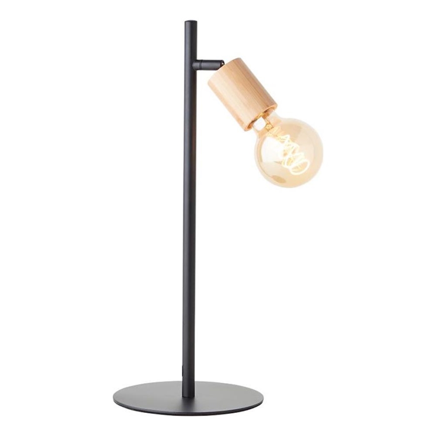 Brilliant - Bordlampe TIFFANY 1xE27/28W/230V bambus