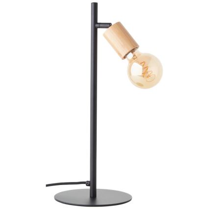 Brilliant - Bordlampe TIFFANY 1xE27/28W/230V bambus
