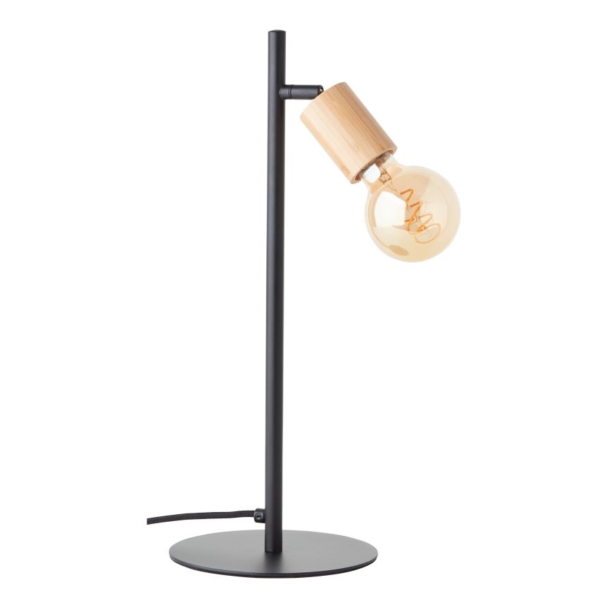 Brilliant - Bordlampe TIFFANY 1xE27/28W/230V bambus