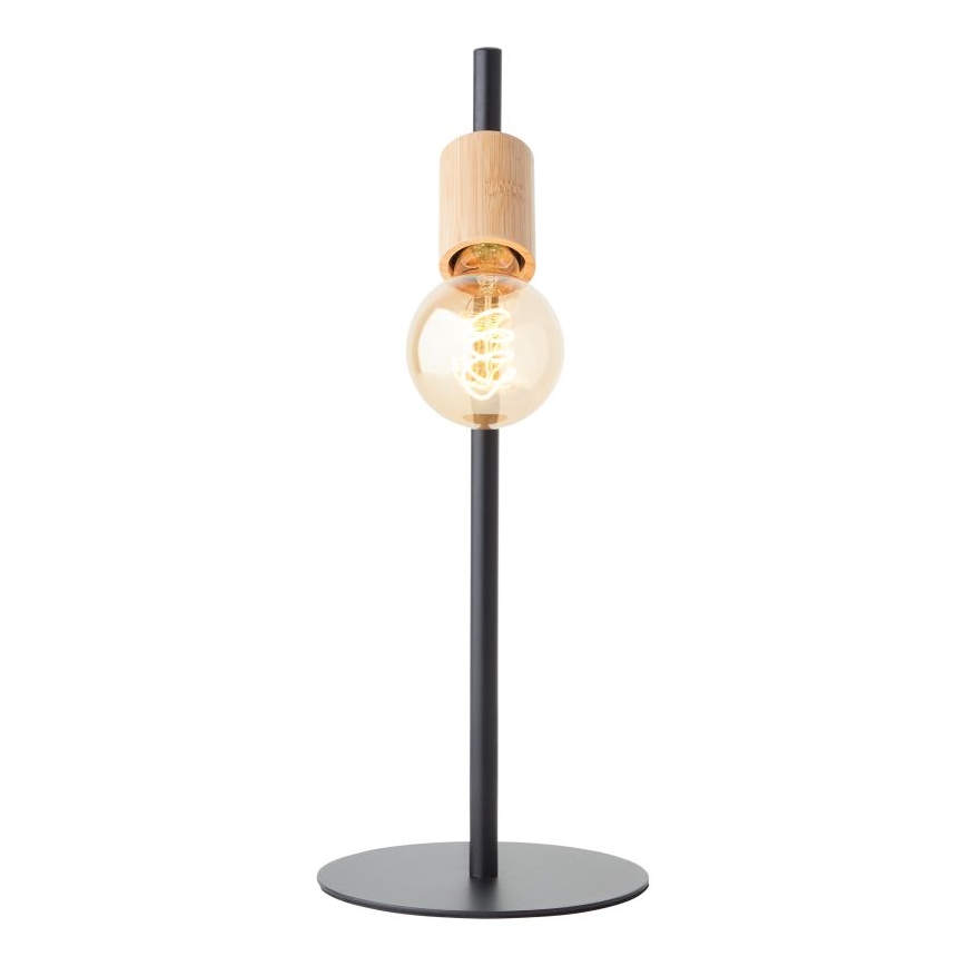 Brilliant - Bordlampe TIFFANY 1xE27/28W/230V bambus