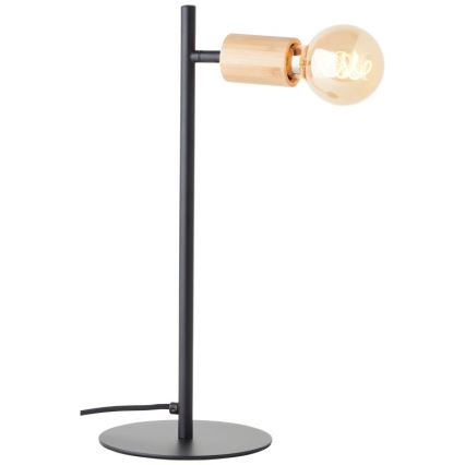 Brilliant - Bordlampe TIFFANY 1xE27/28W/230V bambus
