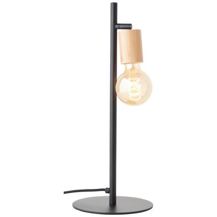 Brilliant - Bordlampe TIFFANY 1xE27/28W/230V bambus