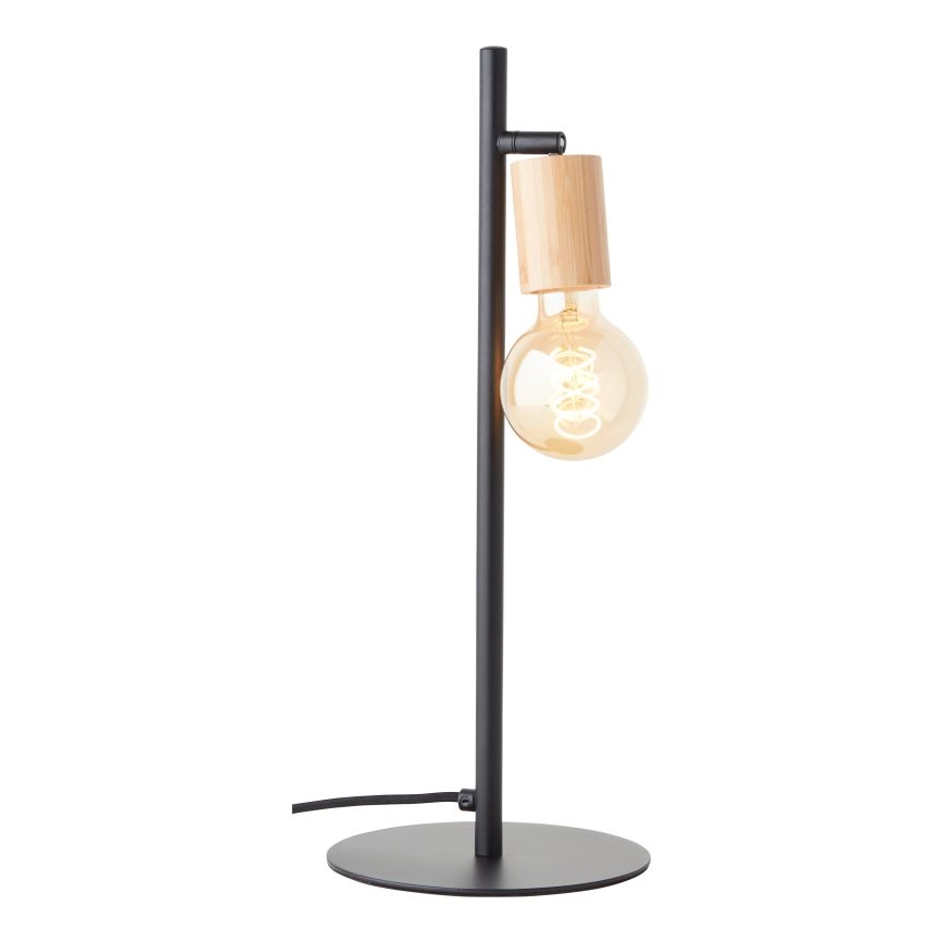 Brilliant - Bordlampe TIFFANY 1xE27/28W/230V bambus