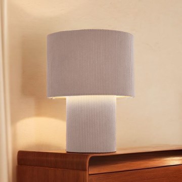 Brilliant - Bordlampe TONY 1xE27/20W/230V beige