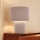 Brilliant - Bordlampe TONY 1xE27/20W/230V beige