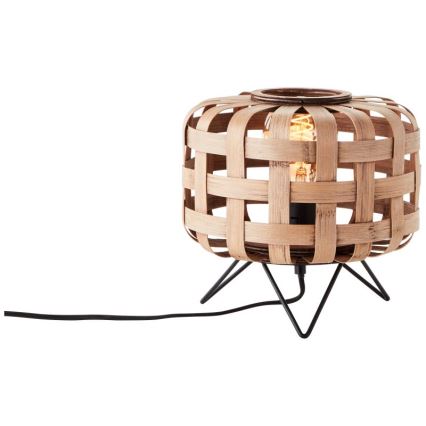 Brilliant - Bordlampe WOODLINE 1xE27/40W/230V bambus