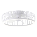 Brilliant - CAPO dæmpbar LED-loftlampe med ventilator, 36W/230V, 2700-6500K, Ø 48 cm, hvid + fjernbetjening