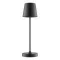 Brilliant - Dæmpbar genopladelig berøringsbetjent udendørs bordlampe ELORA LED/2,5W/5V 2700K 2600 mAh IP44 sort