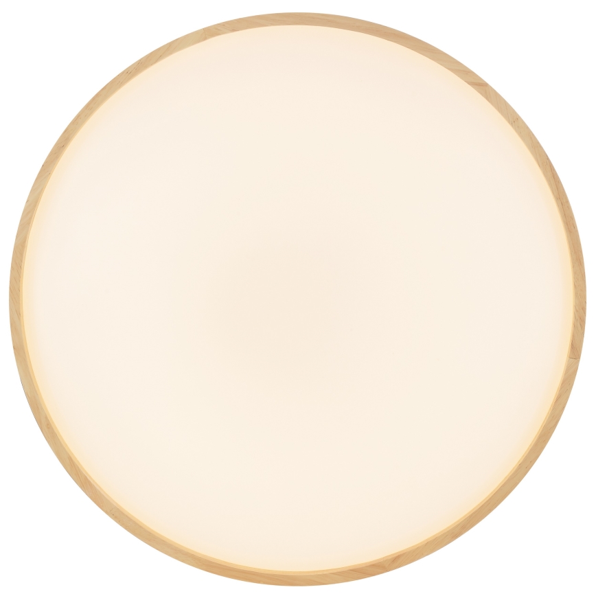 Brilliant - Dæmpbar LED-loftlampe ALSON LED/21W/230V 3000-6500K Ø 49,5 cm gummitræ + fjernbetjening