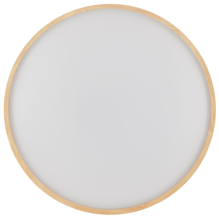 Brilliant - Dæmpbar LED-loftlampe ALSON LED/21W/230V 3000-6500K Ø 49,5 cm gummitræ + fjernbetjening