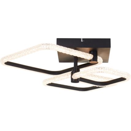 Brilliant - Dæmpbar LED loftlampe AYDIN LED/30W/230V 3000-6500K sort + fjernbetjening
