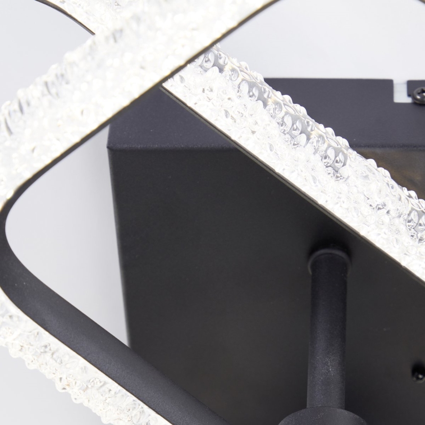 Brilliant - Dæmpbar LED loftlampe AYDIN LED/30W/230V 3000-6500K sort + fjernbetjening