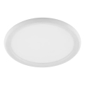 Brilliant - Dæmpbar LED-loftlampe CARLOZ LED/16W/230V Ø 30 cm hvid