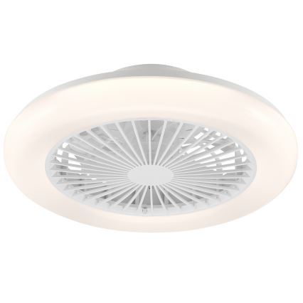 Brilliant - MONTERO LED dæmpbar loftlampe med ventilator LED/20W/230V 2700-6500K Ø 42 cm, hvid + fjernbetjening