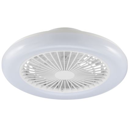 Brilliant - MONTERO LED dæmpbar loftlampe med ventilator LED/20W/230V 2700-6500K Ø 42 cm, hvid + fjernbetjening