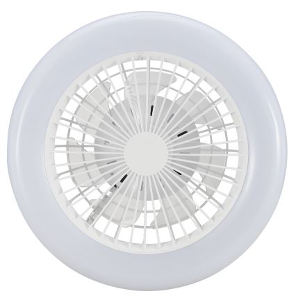 Brilliant - MONTERO LED dæmpbar loftlampe med ventilator LED/20W/230V 2700-6500K Ø 42 cm, hvid + fjernbetjening