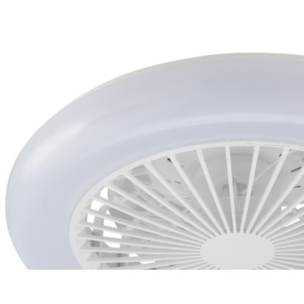Brilliant - MONTERO LED dæmpbar loftlampe med ventilator LED/20W/230V 2700-6500K Ø 42 cm, hvid + fjernbetjening