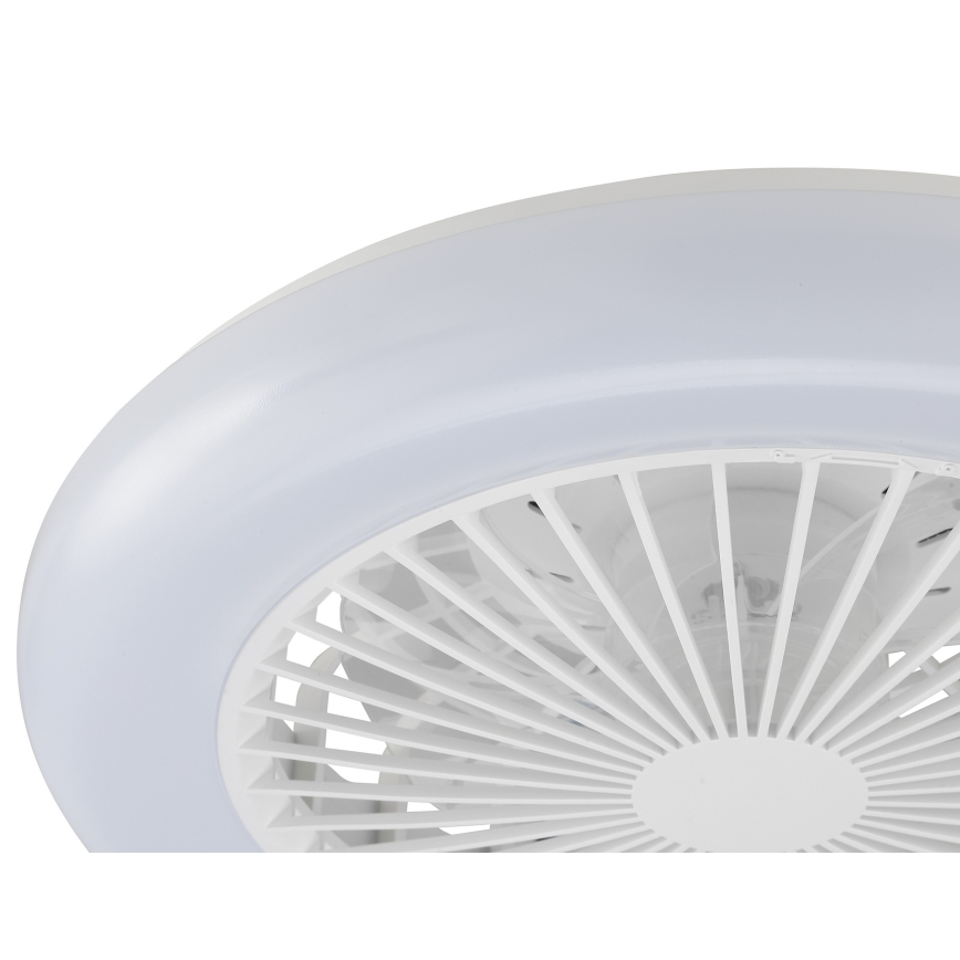 Brilliant - MONTERO LED dæmpbar loftlampe med ventilator LED/20W/230V 2700-6500K Ø 42 cm, hvid + fjernbetjening